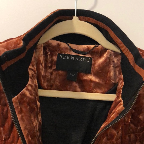 Velvet Bomber Jacket - Picture 3 of 6